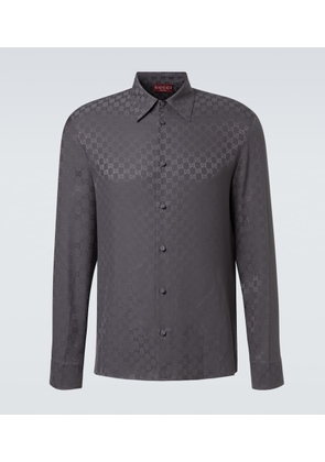 Gucci GG silk shirt