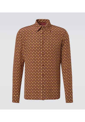 Gucci Printed silk shirt