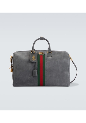 Gucci Gucci Savoy Medium suede duffel bag