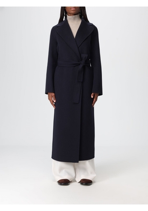 Coat 'S MAX MARA Woman color Navy
