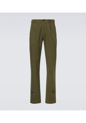 Dunhill Cotton straight pants