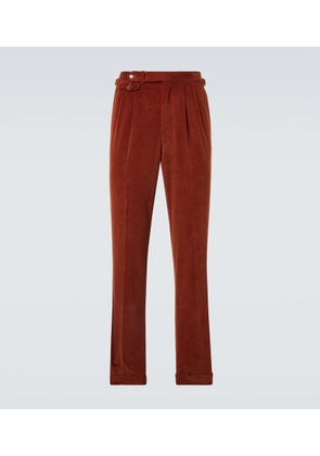 Dunhill Cotton and silk corduroy pants