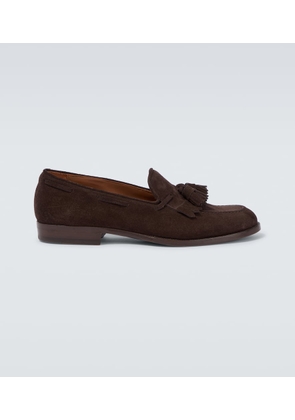 Dunhill Suede loafers