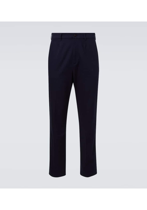 Dunhill Cotton-blend tapered pants