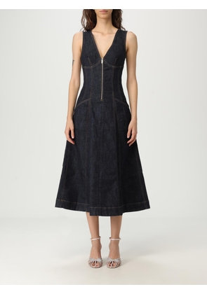 Dress SELF-PORTRAIT Woman color Blue