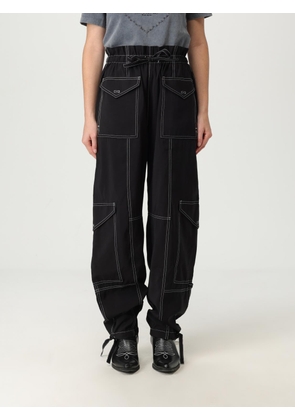 Pants GANNI Woman color Black