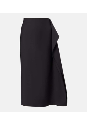 Sportmax Giambo draped midi skirt
