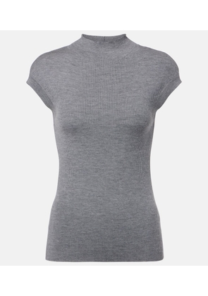 Jardin des Orangers Wool mockneck top