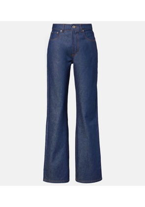 Ami Paris Mid-rise straight jeans