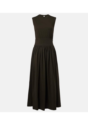Toteme Cotton jersey maxi dress