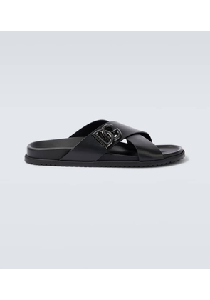 Dolce&Gabbana Leather slides