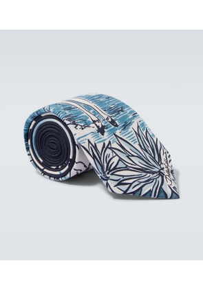 Dolce&Gabbana Printed silk twill tie