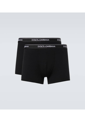 Dolce&Gabbana Set of 2 cotton-blend briefs