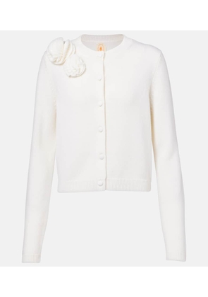 Jardin des Orangers Wool and cashmere cardigan