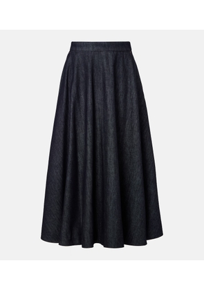 'S Max Mara Cecile denim midi skirt