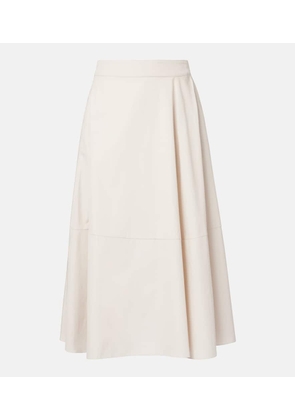 'S Max Mara Desy cotton poplin midi skirt