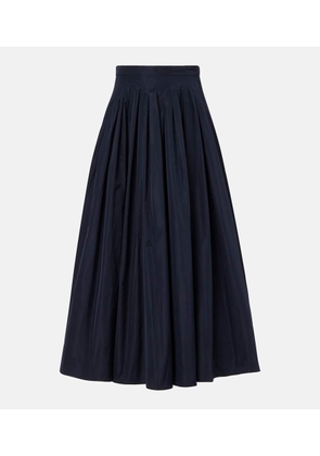 'S Max Mara Jokey pleated taffeta midi skirt