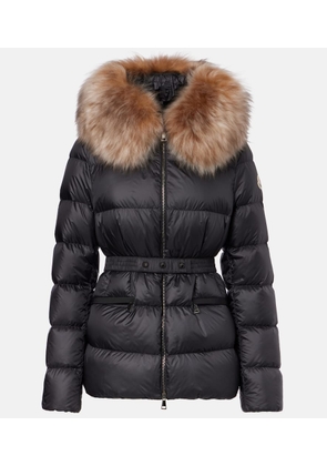 Moncler Boed shearling-trimmed down jacket