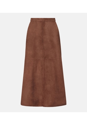 'S Max Mara Suede midi skirt