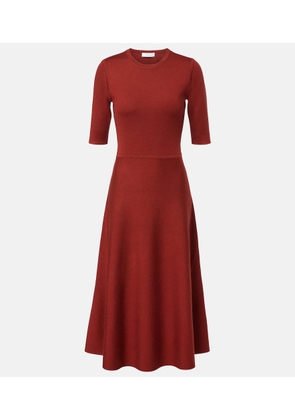 Gabriela Hearst Wool, cashmere, and silk maxi dress