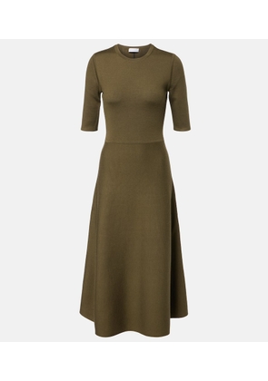 Gabriela Hearst Wool, cashmere, and silk midi dress