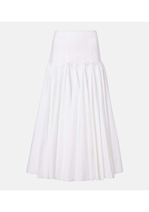 Jacquemus Cotton jersey midi skirt