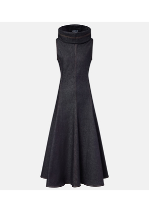 Jacquemus Denim midi dress