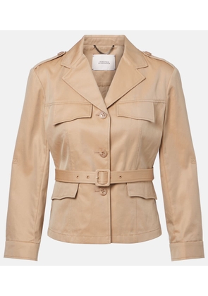Dorothee Schumacher Luxury Layer cotton trench coat