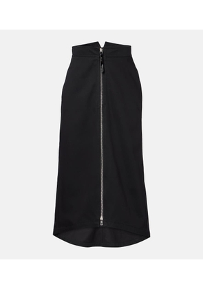 Moncler Genius x EE72 by Edward Enninful cotton midi skirt