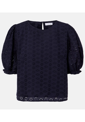 Velvet Dalyn embroidered cotton blouse