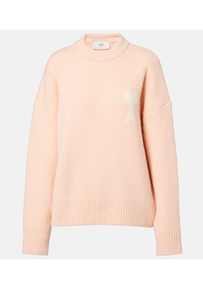 Ami Paris Ami De Cour alpaca and wool-blend sweater