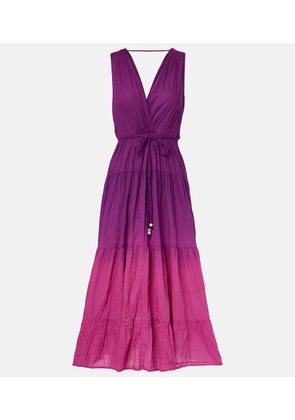 Velvet Marilyn cotton voile midi dress