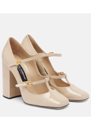 Dolce&Gabbana DG 105 patent leather Mary Jane pumps