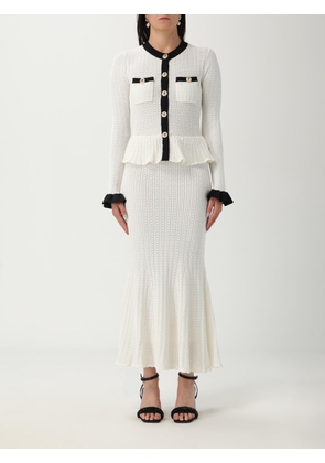 Dress SELF-PORTRAIT Woman color White