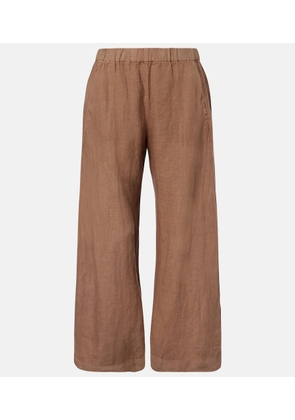 Velvet Lola linen straight pants
