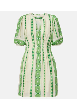 Velvet Lucy patterned cotton minidress