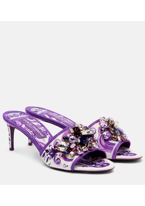 Dolce&Gabbana Majolica 60 mules