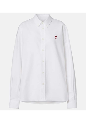 Ami Paris Ami De Cour cotton poplin shirt