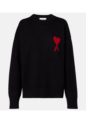 Ami Paris Ami de Cour virgin wool sweater