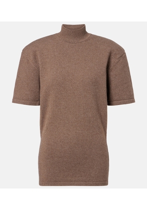 Jacquemus Knitted wool and cashmere sweater