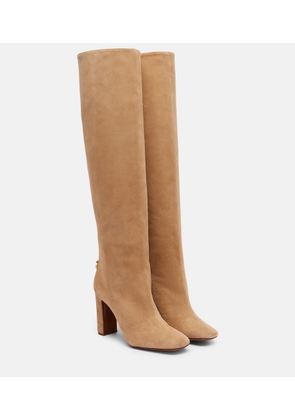 Dolce&Gabbana Suede over-the-knee boots
