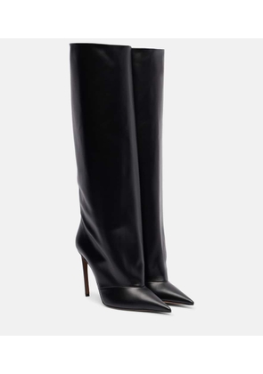 Dolce&Gabbana Leather knee-high boots