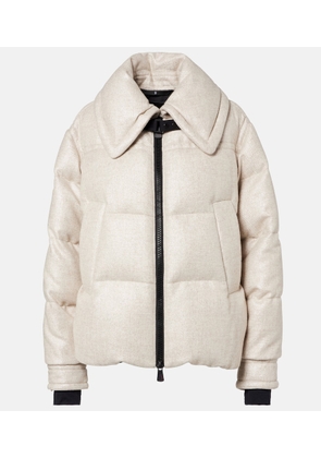 Moncler Grenoble Sandane wool-blend down jacket