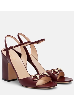 Gucci Horsebit 95 leather sandals