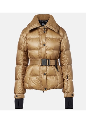 Moncler Grenoble Bataillouse belted down ski jacket
