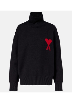 Ami Paris Ami de Cour virgin wool turtleneck sweater