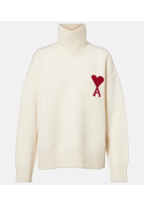 Ami Paris Ami de Cour virgin wool turtleneck sweater