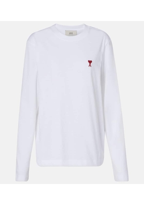 Ami Paris Ami De Cour cotton jersey T-shirt