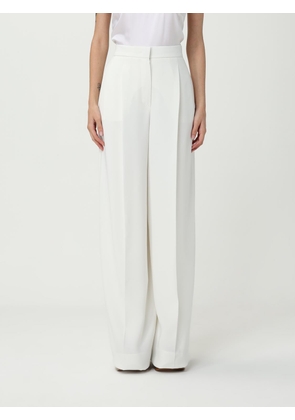 Pants MAX MARA Woman color White