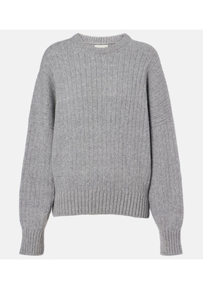 Khaite Lennox ribbed-knit cashmere sweater
